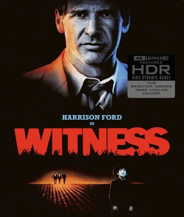 Witness 4K 1985 poster