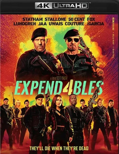 Expend4bles 4K 2023 poster