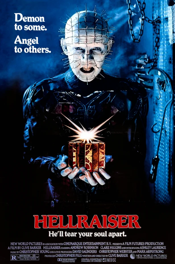 Hellraiser 4K 1987 poster