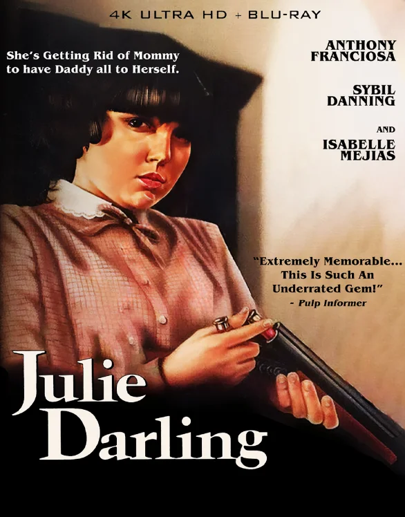 Julie Darling 4K 1982 poster