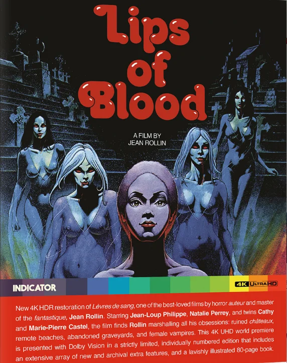 Lips of Blood 4K 1975 poster