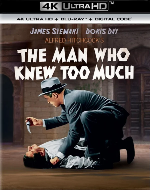The Man Who Knew Too Much 4K 1956 poster