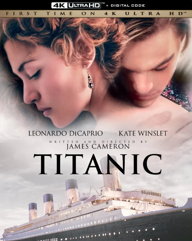 Titanic 4K 1997 poster