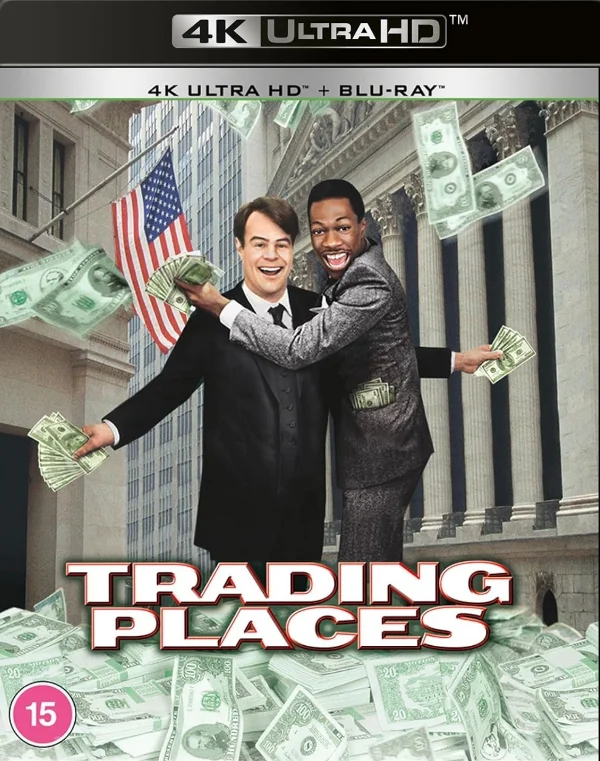 Trading Places 4K 1983 poster