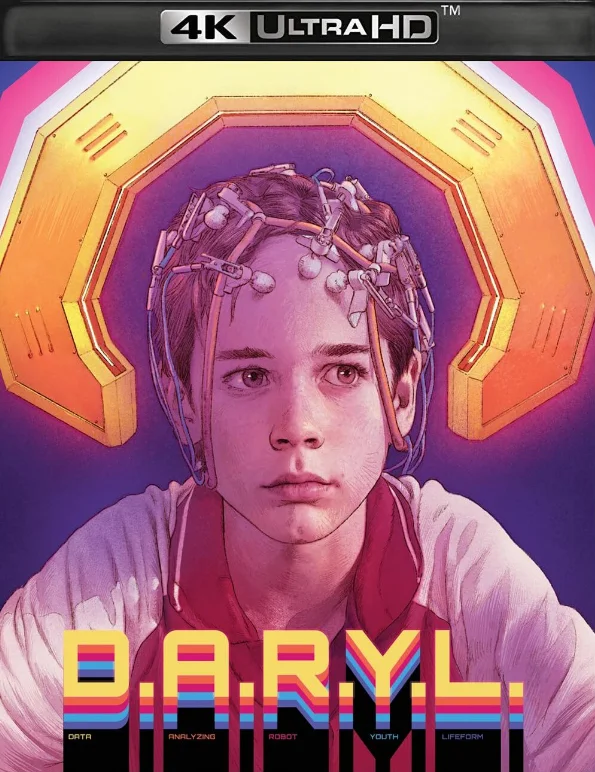 D.A.R.Y.L. 4K 1985 poster