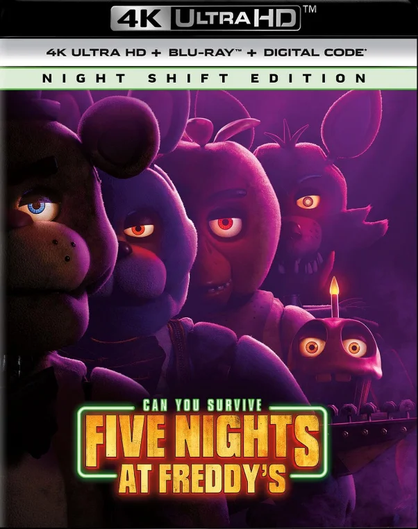 Five Nights at Freddy's 4K 2023 poster