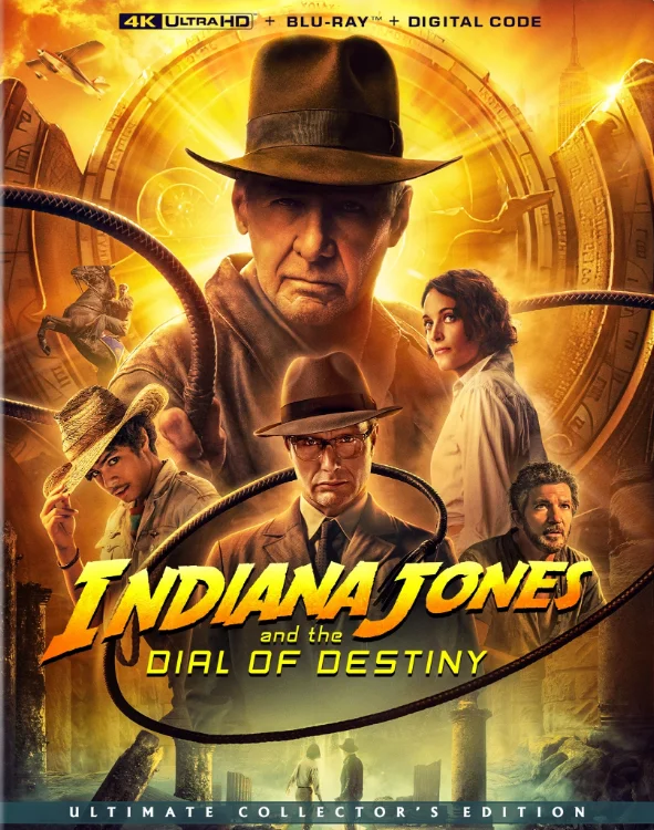 Indiana Jones and the Dial of Destiny 4K 2023 poster