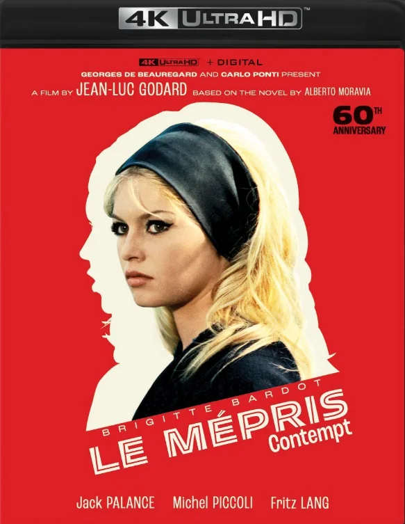 Le mépris 4K 1963 FRENCH poster