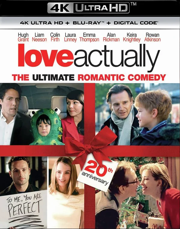 Love Actually 4K 2003 poster