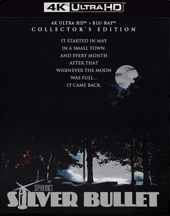 Silver Bullet 4K 1985 poster