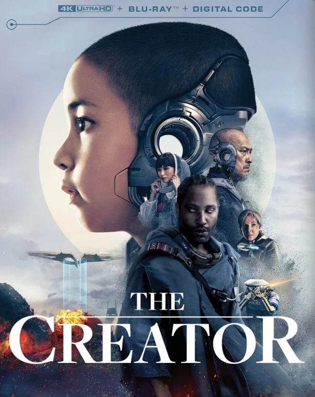 The Creator 4K 2023 poster