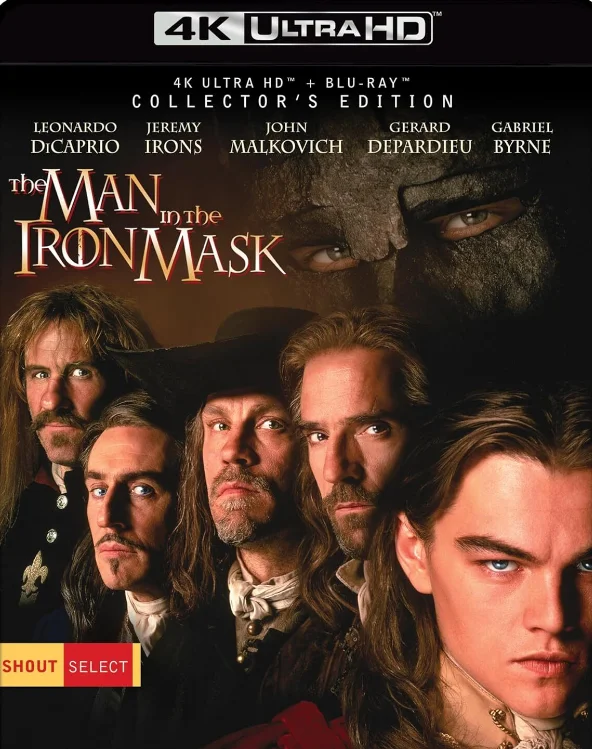 The Man in the Iron Mask 4K 1998 poster