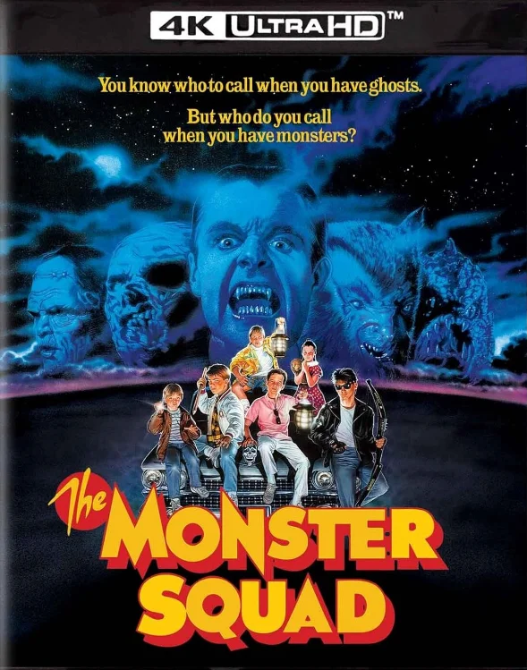 The Monster Squad 4K 1987 poster