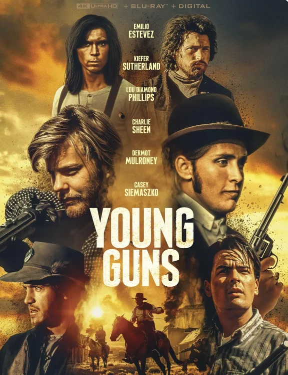 Young Guns 4K 1988 poster