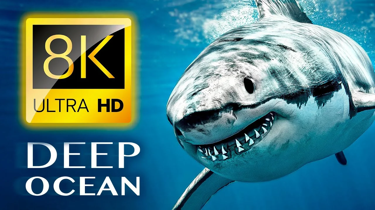 THE DEEP OCEAN 8K TV ULTRA HD poster