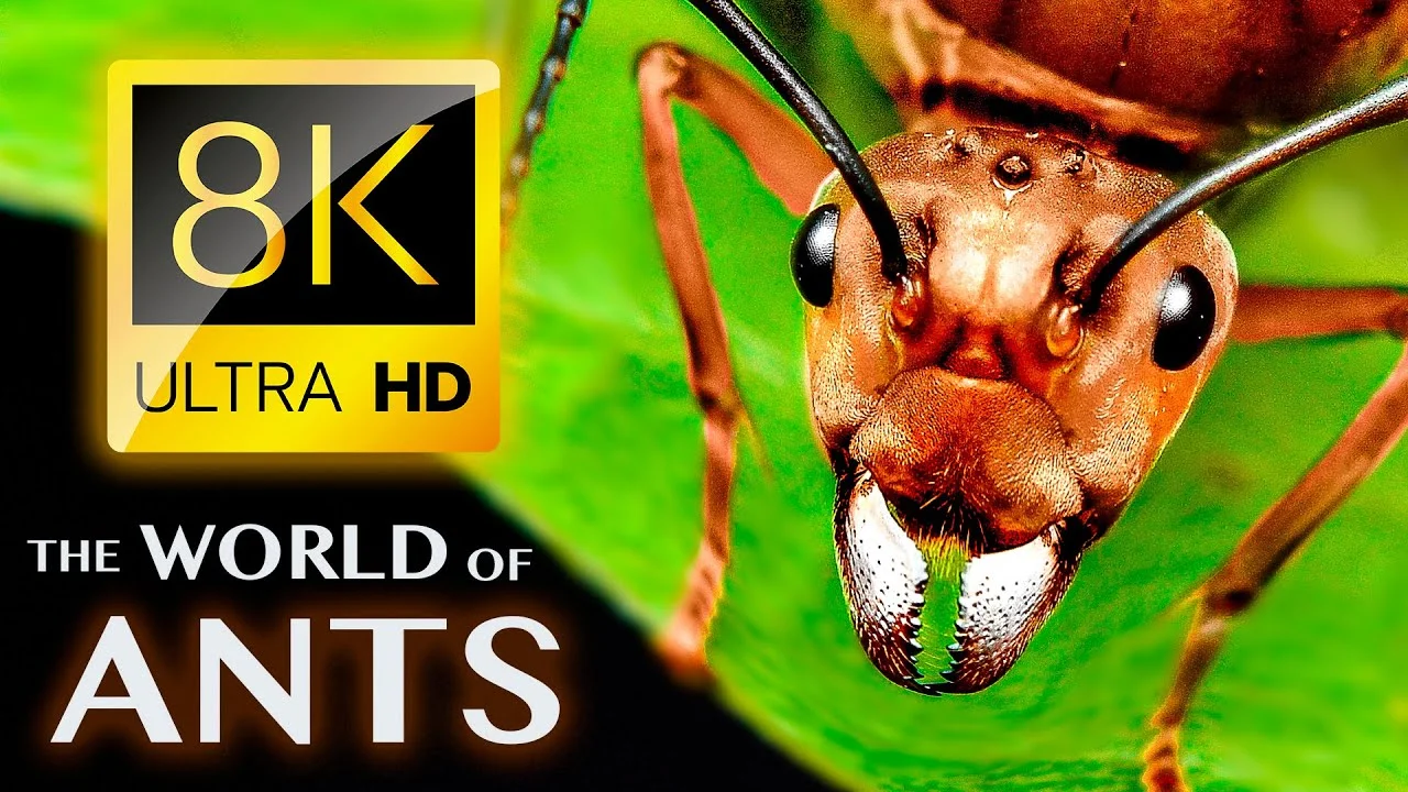 The World of Ants 8K ULTRA HD poster