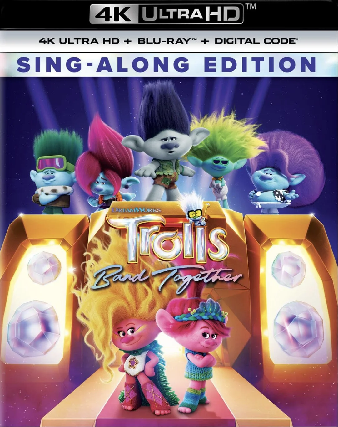 Trolls Band Together 4K 2023 poster