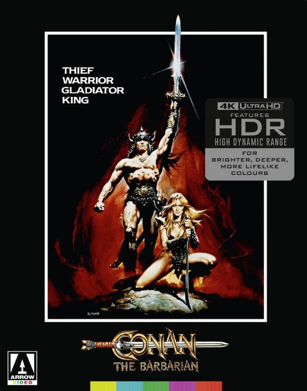 Conan the Barbarian 4K 1982 Extended Cut poster