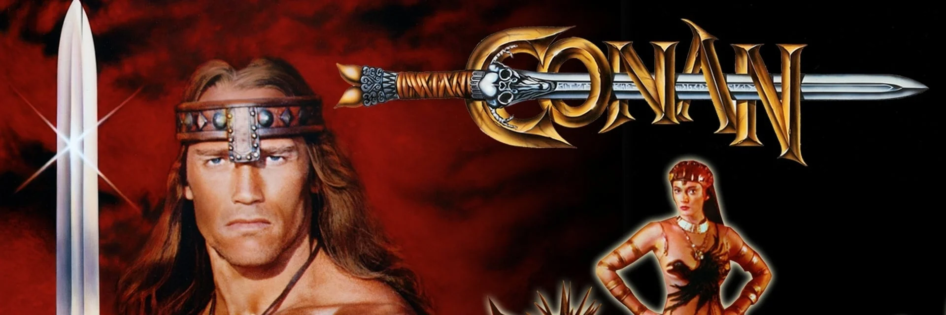 Conan the Destroyer 4K 1984 big poster