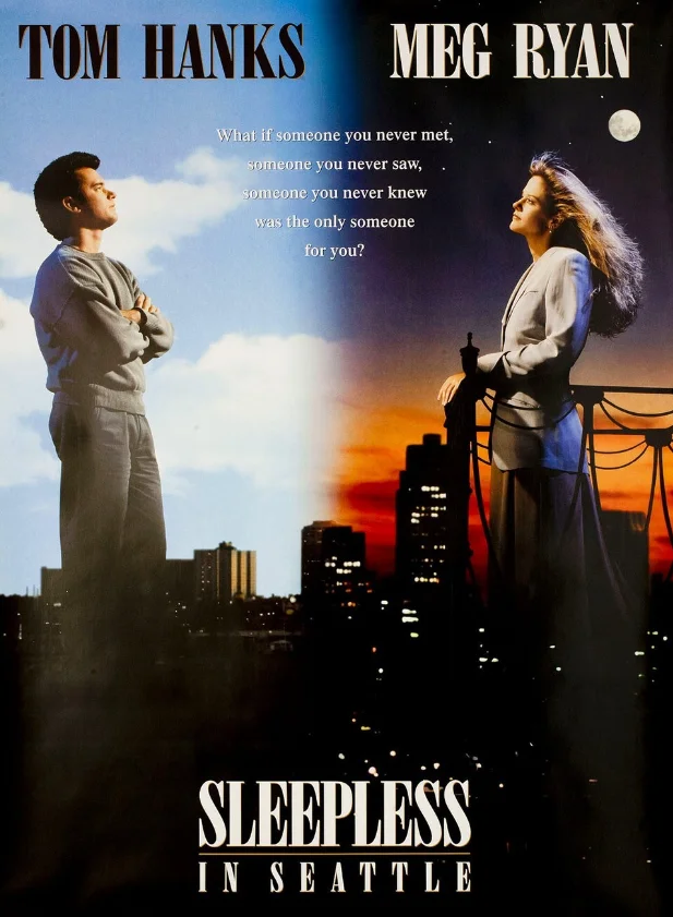 Sleepless in Seattle 4K 1993 poster