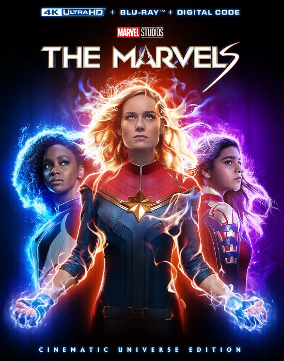 The Marvels 4K 2023 poster