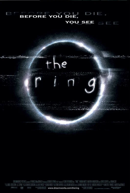 The Ring 4K 2002 poster