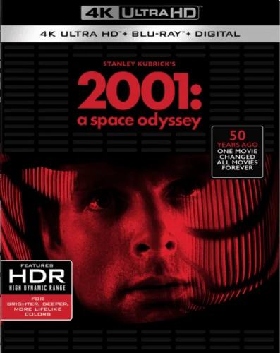 2001: A Space Odyssey 4K 1968 poster