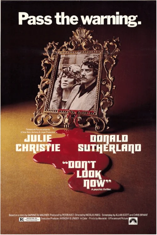 Dont Look Now 4K 1973 poster