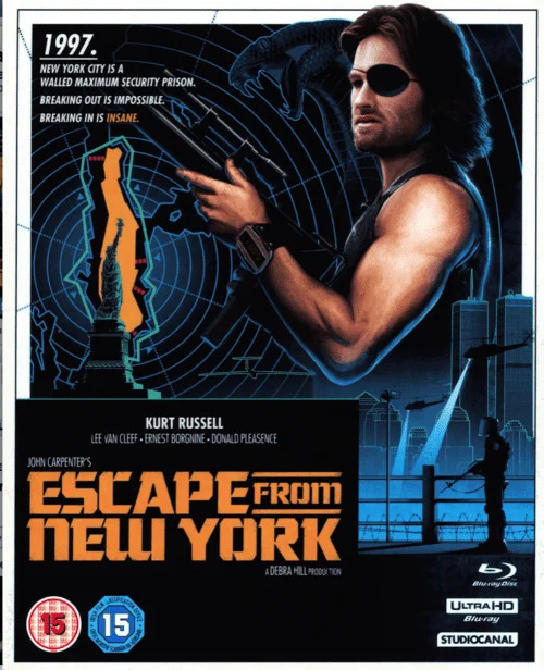 Escape from New York 4K 1981 poster