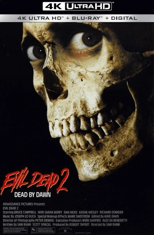 Evil Dead II 4K 1987 poster