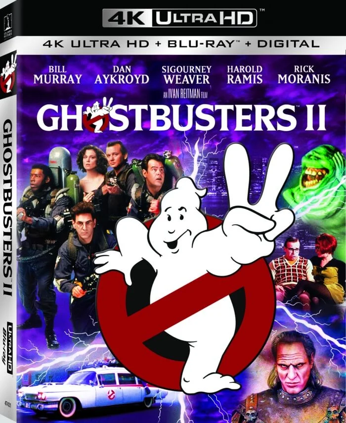 Ghostbusters II 4K 1989 poster
