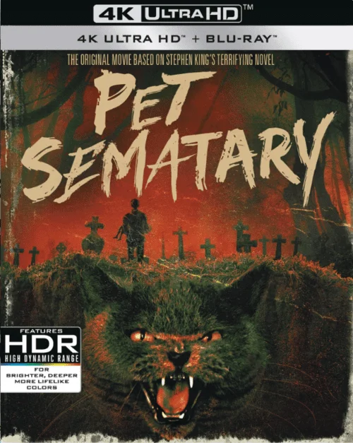 Pet Sematary 4K 1989 poster
