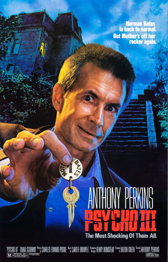 Psycho III 4K 1986 poster