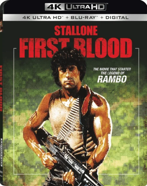 Rambo First Blood 4K 1982 poster