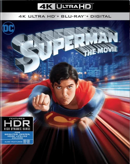 Superman 4K 1978 poster