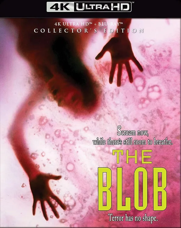 The Blob 4K 1988 poster