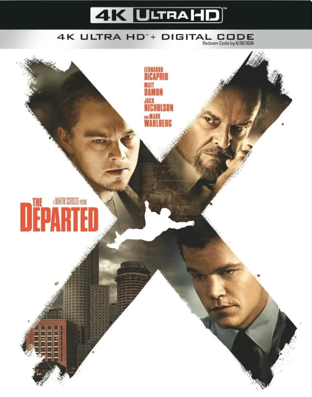 The Departed 4K 2006 poster
