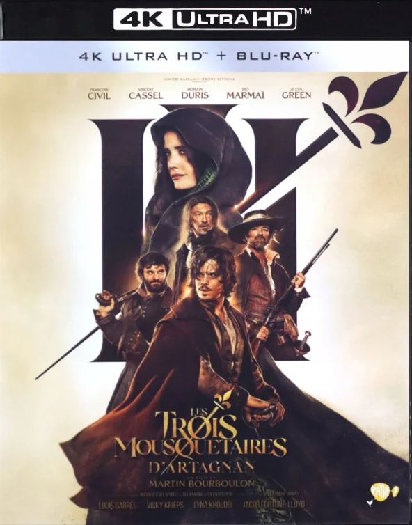 The Three Musketeers - Part I: D'Artagnan 4K 2023 poster