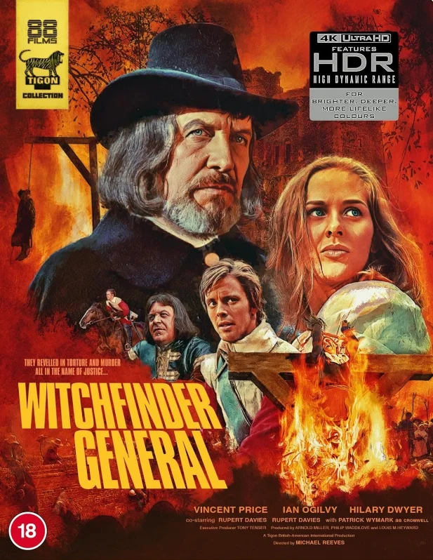 Witchfinder General 4K 1968 poster