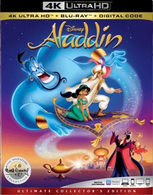 Aladdin 4K 1992 poster