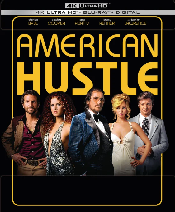 American Hustle 4K 2013 poster