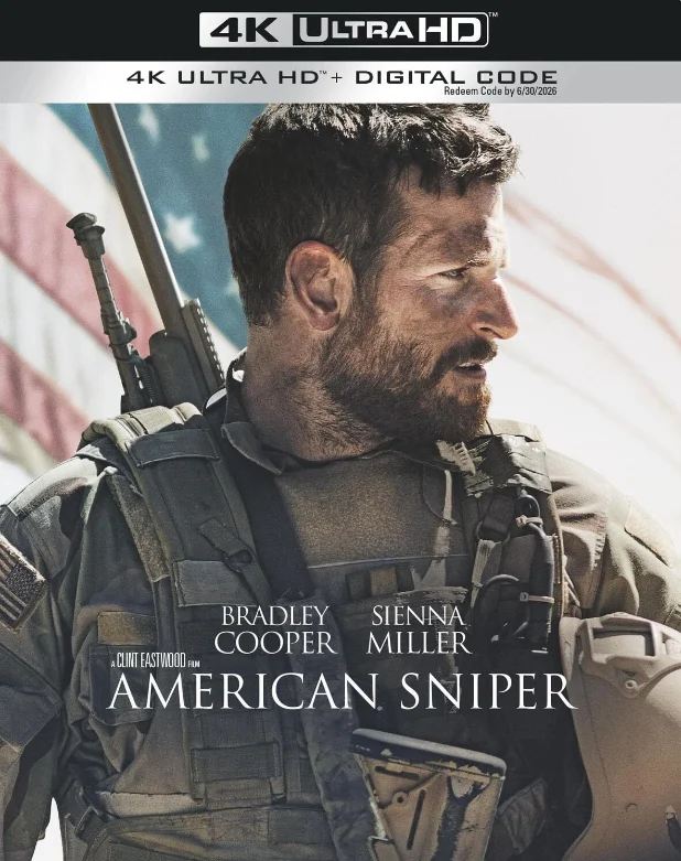 American Sniper 4K 2014 poster