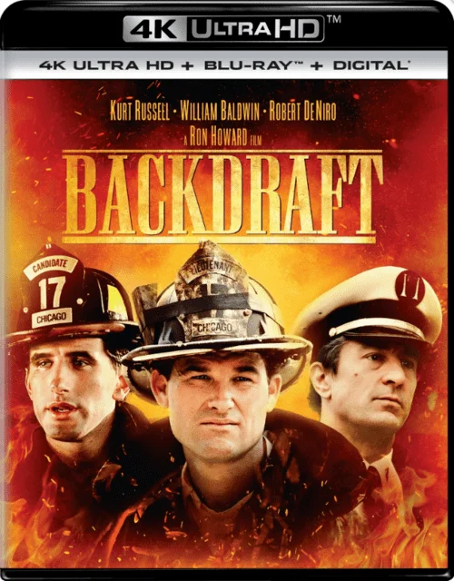 Backdraft 4K 1991 poster