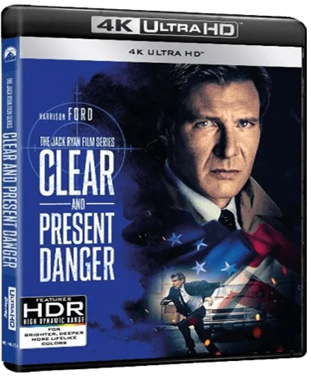 Clear And Present Danger 4K 1994 poster