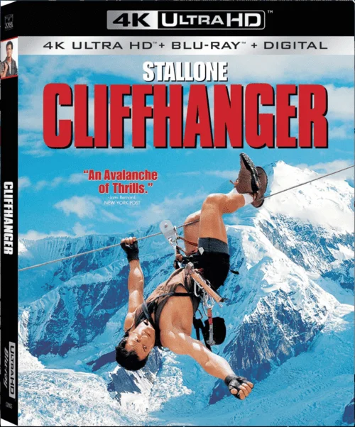 Cliffhanger 4K 1993 poster