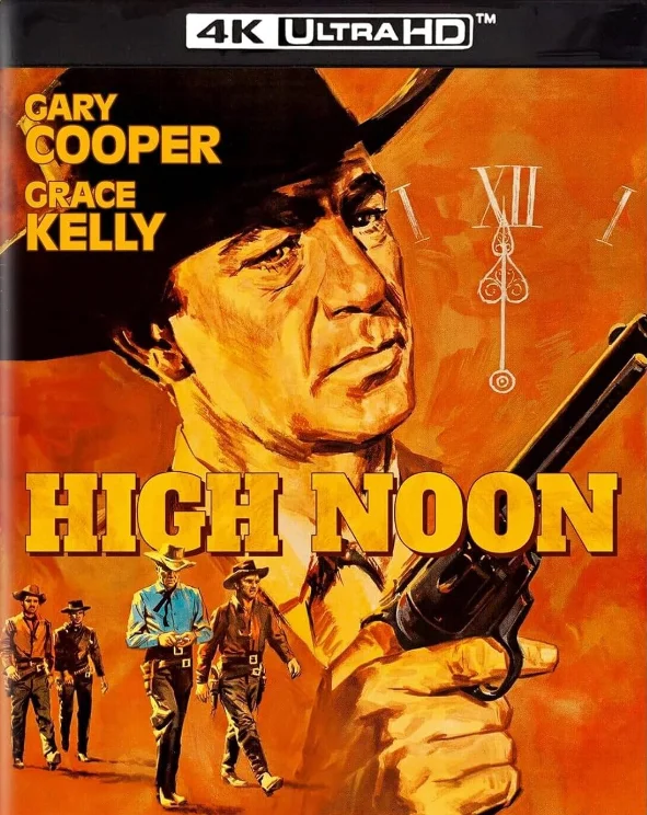 High Noon 4K 1952 poster