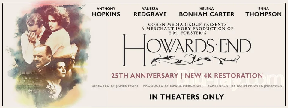 Howards End 4K 1992 big poster