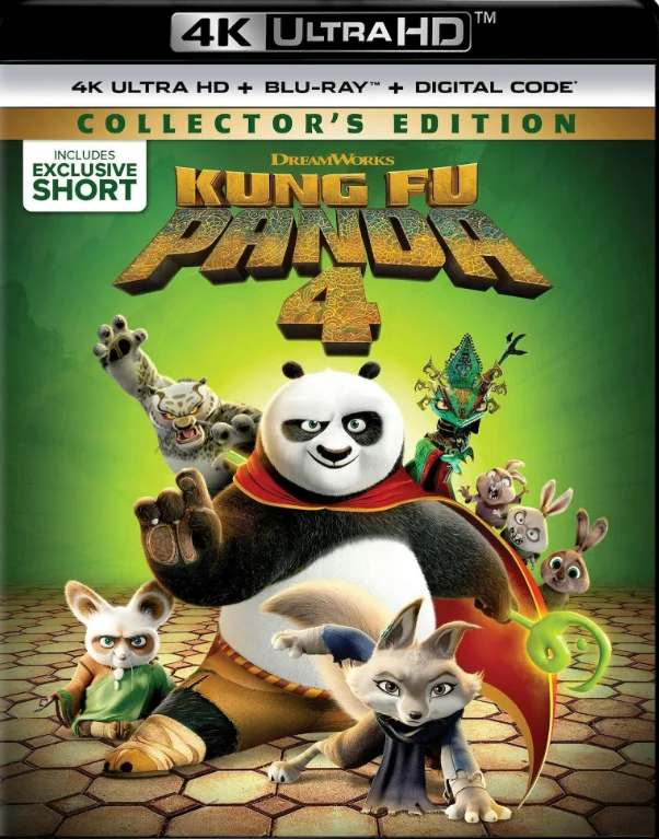 Kung Fu Panda 4 4K 2024 poster