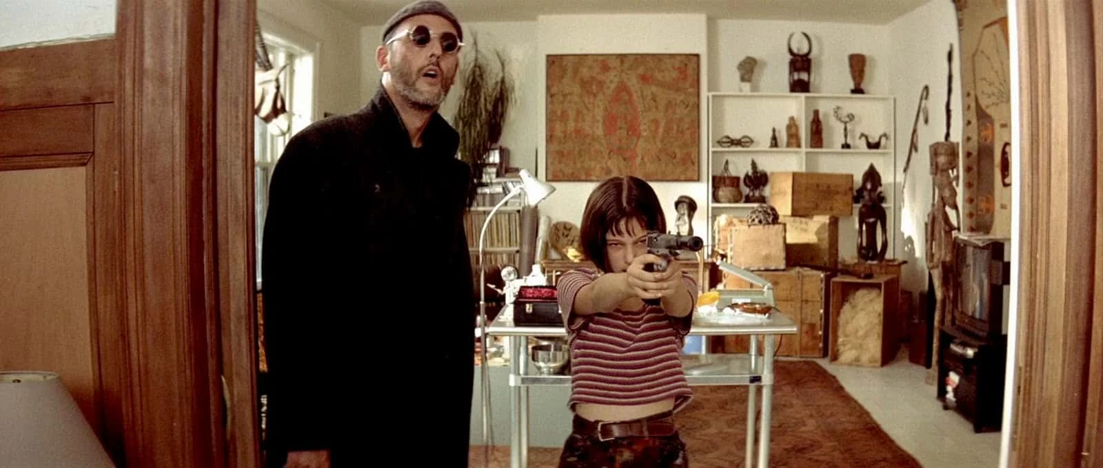 Leon The Professional 4K 1994 big poster