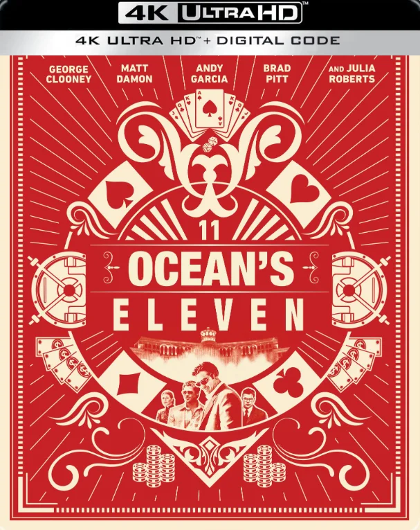 Ocean's Eleven 4K 2001 poster